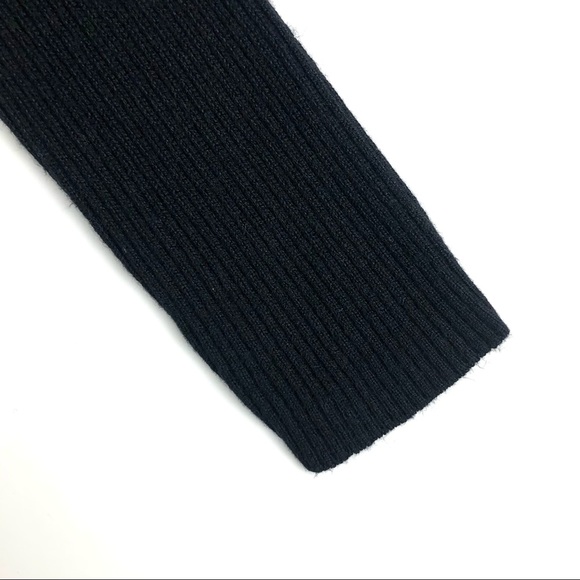 Bebe Handkerchief Black Tunic Sweater - Picture 8 of 9